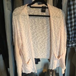 Light pink cardigan NWT